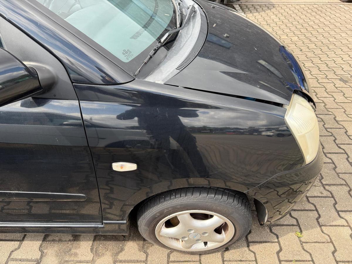Kia Picanto BA original Kotflügel rechts Z1 Galaxy Black Vorfacelift BJ04